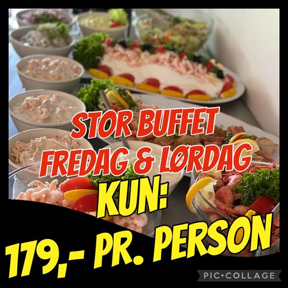 Fiskebuffet Fredag & Lørdag